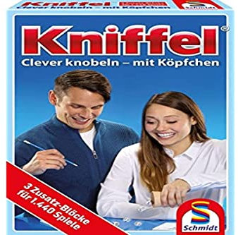 Schmidt Spiele - Gioco di Dadi con 3 Blocchi aggiuntivi per 1440 Giochi [Lingua Tedesca]