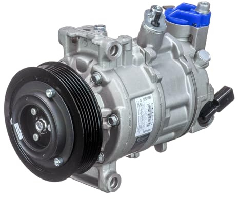 DELPHI A/C Kompressor für Klimaanlage Klimakompressor mit ID: 6SE14 PAG 46 mit 110mm Riemenscheibe Kompatibel mit VW Golf 7 Schrägheck 5G1, BQ1, BE1, BE2 1K0820803E 5K0820803G 1K0820803S TSP0155997