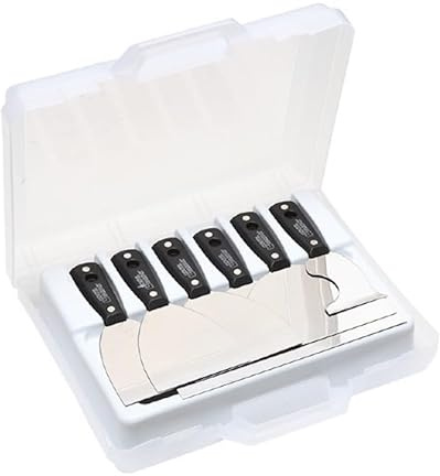 LOT COUTEAUX PLAQUISTE ACIER INOXY