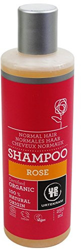 URTEKRAM - Organic Rose Shampoo for Normal - Hair Gentle cleansing & moisturizing - VEGAN