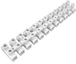 Evila - Regleta conexion 10 mm2 blanca