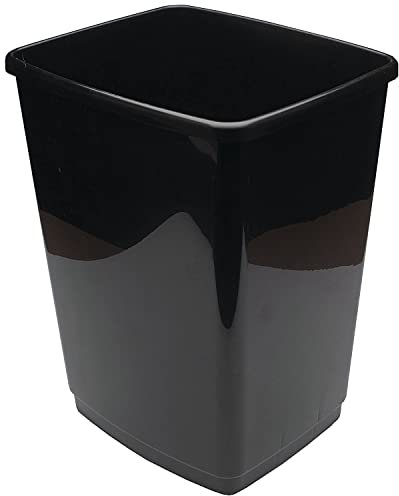 2Work Swing Bin Base 30 Litre Black 2W02383