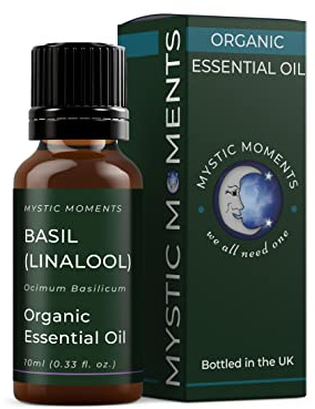 Albahaca (Linalool) Aceite Esencial Orgánico - 10ml - 100% Puro