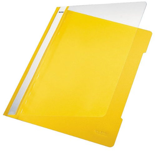 Leitz 4191 – Aktentasche in PVC, standard, mit Deckel transparent bianco