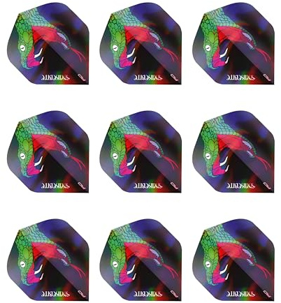 RED DRAGON Peter Wright Snakebite Dart Flights - Full Range