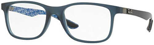 Ray-Ban Herren 0rx 8903 5262 53 Brillengestell, Blau (Matte Blue)