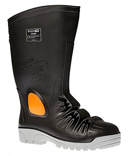 Portwest Botte de sécurité Wellington Mettamax S5 M, Couleur: Noir, Taille: 46, FD85BKR46