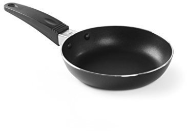 HENDI Raclette-Pfännchen, Grill Pfännchen, geeignet für alle Herdarten, ausser Induktion, antihaftbeschichtung, 140x(H)30mm, aluminium, 2 Stück, schwarz