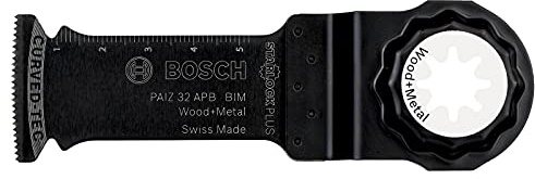 Bosch Home and Garden Bosch Professional Tauchsägeblatt (Holz und Metall, Paiz 32 ABP, Zubehör für Multifunktionswerkzeuge Starlock)