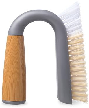Full Circle Grunge Buster - Brosse pour joint et carrelage, Article d’Entretien de Mainson, Gris
