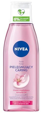 NIVEA Almond Oil Gesichtsberuhigender Tonik für trockene und empfindliche Haut 200 ml