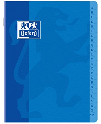 Oxford 100104030 häftad katalog 17 x 22 120 sidor små rutor 5 x 5