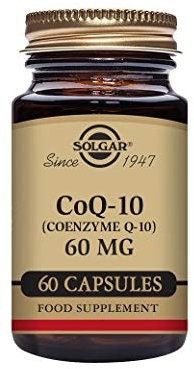Solgar CoQ-10 (Coenzyme Q-10) 60 mg Vegetable Capsules - Pack of 60 - For Busy Schedules and Over 50s - Helps Cell Regeneration - Vegan and Gluten Free