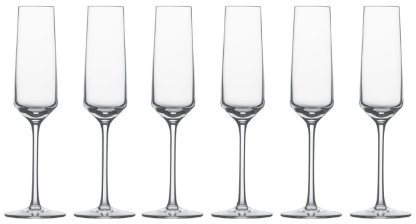 Schott Zwiesel Pure Sektglas (6 Stück, 209 ml, Flöte)
