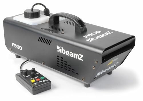 BeamZ Fazer F900 - Machine à Brouillard Professionnelle, 900 Watts, Machine à Brouillard avec Télécommande, Réservoir 900ml