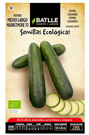 Battle - Semi Ecologici Cetriolo Marketmore 70 (95 Semi - Bio)