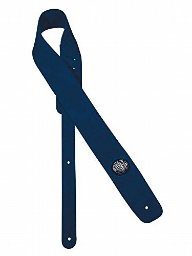 Gitarrengurt/Guitar-Strap GST-610-BU Wildleder blau