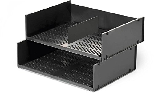 Durable 1700786058 Brevkorg OPTIMO A3L Blue Angel, träkol, 4 stycken
