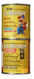 PC Products PC-Woody Wood Repair Epoxy Paste, Two-Part 48 oz in Two Cans, Tan 643334