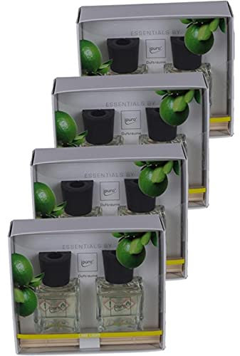 Geschenkset Essentials by ipuro Lime Light 2x50ml Raumduft (4er Pack)