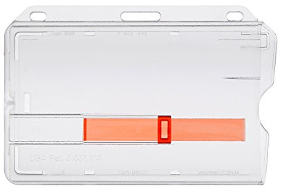 5 x KARTENHALTER - Schwarz Weiß Blau Rot Transparent Set Schieber Ausweishalter Ausziehbar Ausweis Kartenhülle Schutzhülle Horizontal Vertikal Hochformat Querformat Lanyard Karte JoJo Gürtelclip Clip