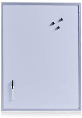 Zeller 11510 Magnet-/Schreibtafel 60 x 80 cm, alugrau