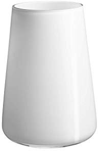 Villeroy und Boch Numa Vase Arctic Breeze, 20 cm, Glas, Weiß