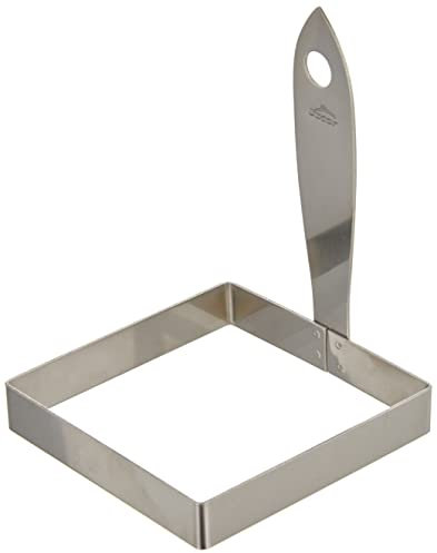 Lacor 68006 Moule à OEufs / Sandwich Carré 18 / 10, Argent