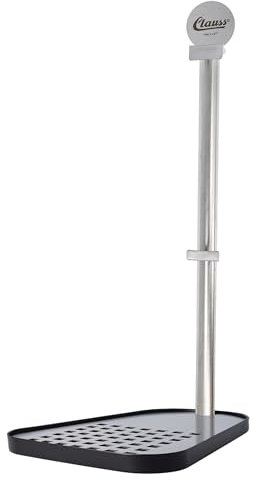 Clauss supporto per fusti di birra da 5 litri | Con vaschetta raccogli gocce integrata | Supporto sicuro e struttura in acciaio inox senza oscillazioni | CL-60000 00