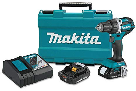 Makita XFD12R 18V LXT® Lithium-Ion Compact Brushless Cordless 1/2 Driver-Drill Kit (2.0Ah)