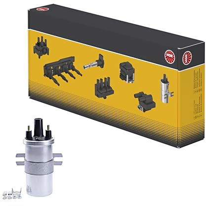NGK 48302 Zündspule Kompatibel mit VW Golf 2 19E, 1G1 1357294 U1065 171905115
