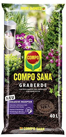 COMPO SANA® Graberde zur Grababdeckung und zur Pflanzung 40 L