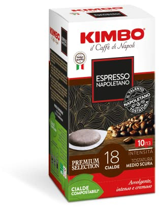 Kimbo Espresso Napoletano Kaffeepads, 18 Stück