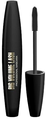 Eveline Cosmetics Big Volume Lash Professional Mascara - Volumen & Curling mit BIG BRUSH und Carnaubawachs - 10ml