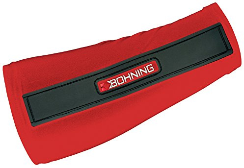 Bohning Archery Slip-On Armguard Small, Red, 8-Inch/Small