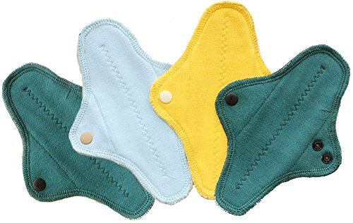 MaM Ecofit Menstruations-Pads Stoffbinden Mini 4er-Set Garden Sunshine