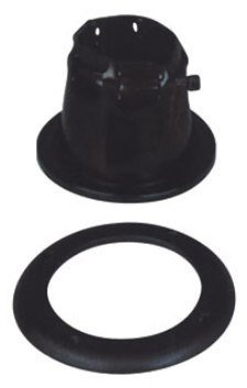 Kabeldurchlass schwarz 105/68mm