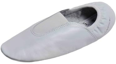 Lappade Unisex 246gg gummisula vita tofflor, Vit - Vit - 33 EU