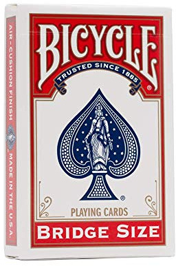 Bicycle Bridge Cards (Red)