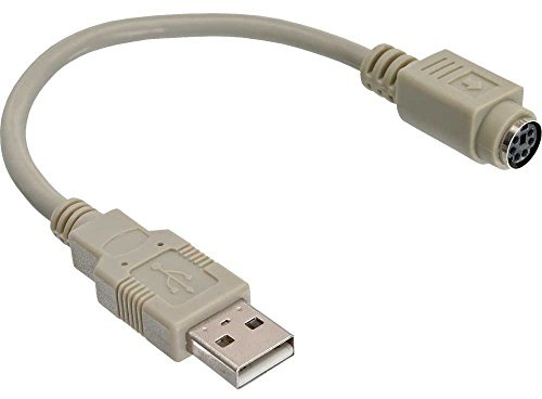 Inline - Cable adaptador (0,2 m, PS/2, USB 1.X)