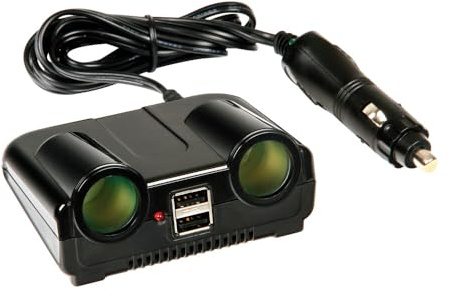 LAMPA 39039 Sdoppiatore accendisigari Sdoppiatore presa accendisigari Distributore Accendisigari