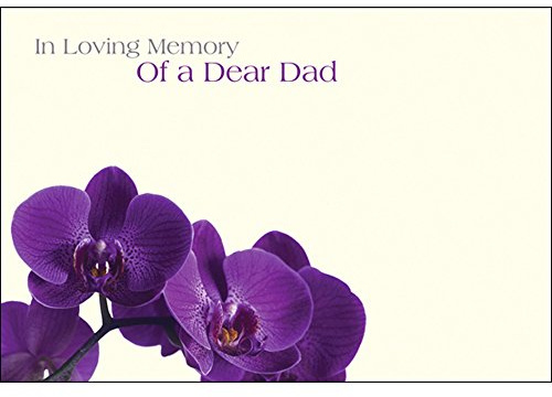 Funeral & in Loving Memory Floristry Message Cards Flowers and Floral Tributes (in Loving Memory of a Dear Dad)