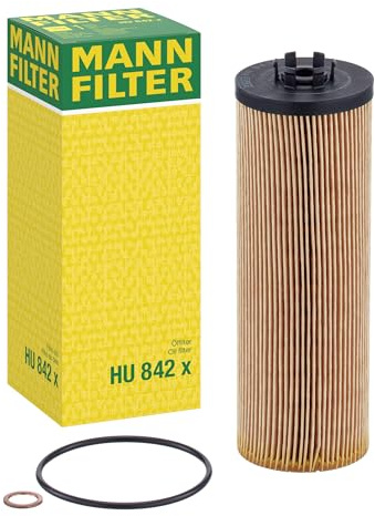 MANN-FILTER, HU 842 x Ölfilter | Für PKW, Hohe Filtrationsleistung, Optimaler Motorschutz, Hochwertige Dichtung, Echte OE-Technologie
