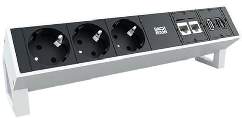 Bachmann 902.302 Desk2 Schwarz, Grau