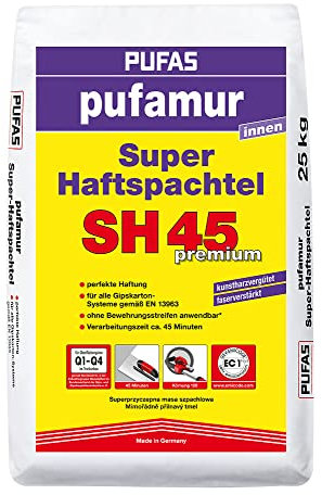 Pufas pufamur Super-Haftspachtel SH 45 25,000 KG