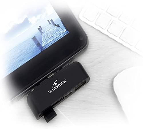 Bluestork - Lector de Tarjetas Lector de Tarjeta SD+USB para Tablet Android con m
