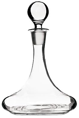 Peugeot Capitaine Carafe à vin, Pour vins rouges jeunes, Inclus : 1 carafe et 1 bouchon, Hauteur : 26 cm, Contenance : 75 cl, 230081