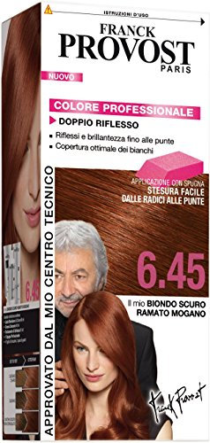 Franck Provost Colore Professionale Copertura Perfetta, 6.45 Biondo Scuro Ramato Mogano