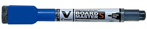 PILOT 512568 Whiteboard-Marker V BOARD MASTER S, mit Schwämmchen