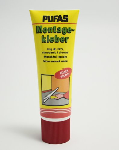 Pufas Montagekleber für Holz Styropor PVC Fliesen 300g